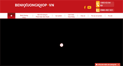 Desktop Screenshot of benhxuongkhop.vn